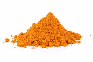Lutein on white background Lutein on white background